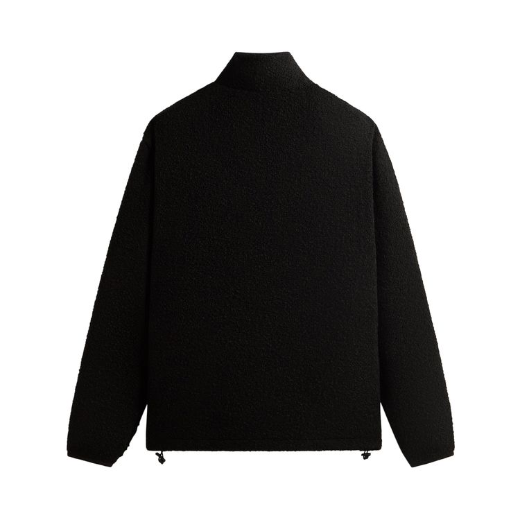 Kith Tweed Eric Quarter Zip Pullover Black