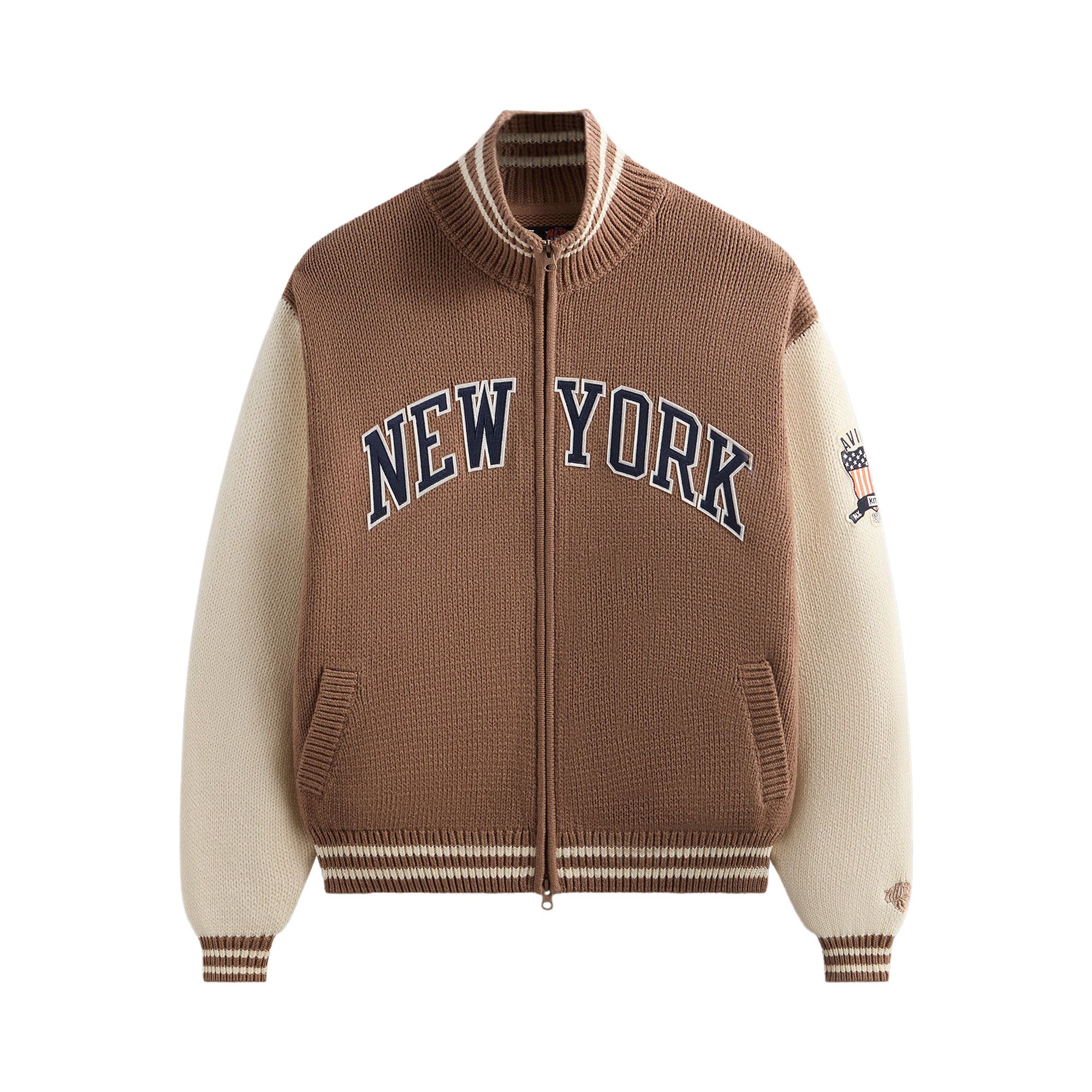 Buy Kith & AVIREX For The New York Knicks Wings Wyona Full Zip