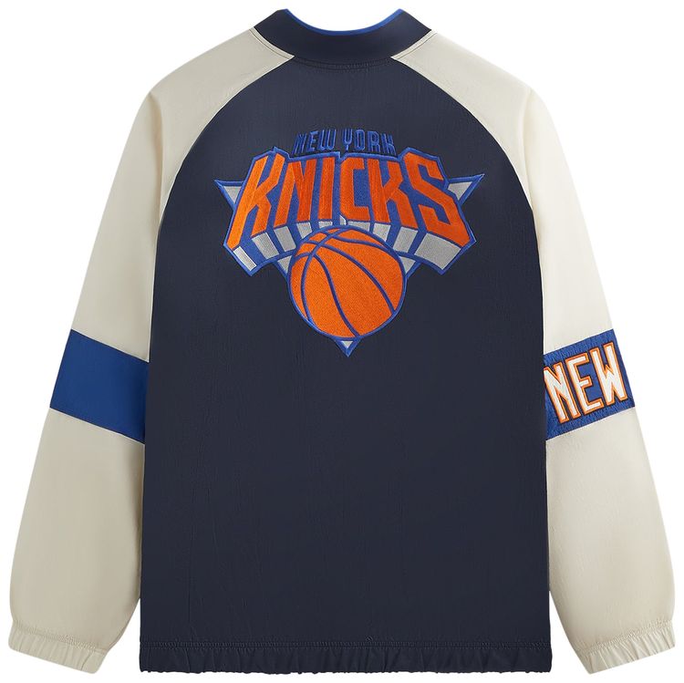 Kith For The New York Knicks Nylon Quarter Zip Nocturnal