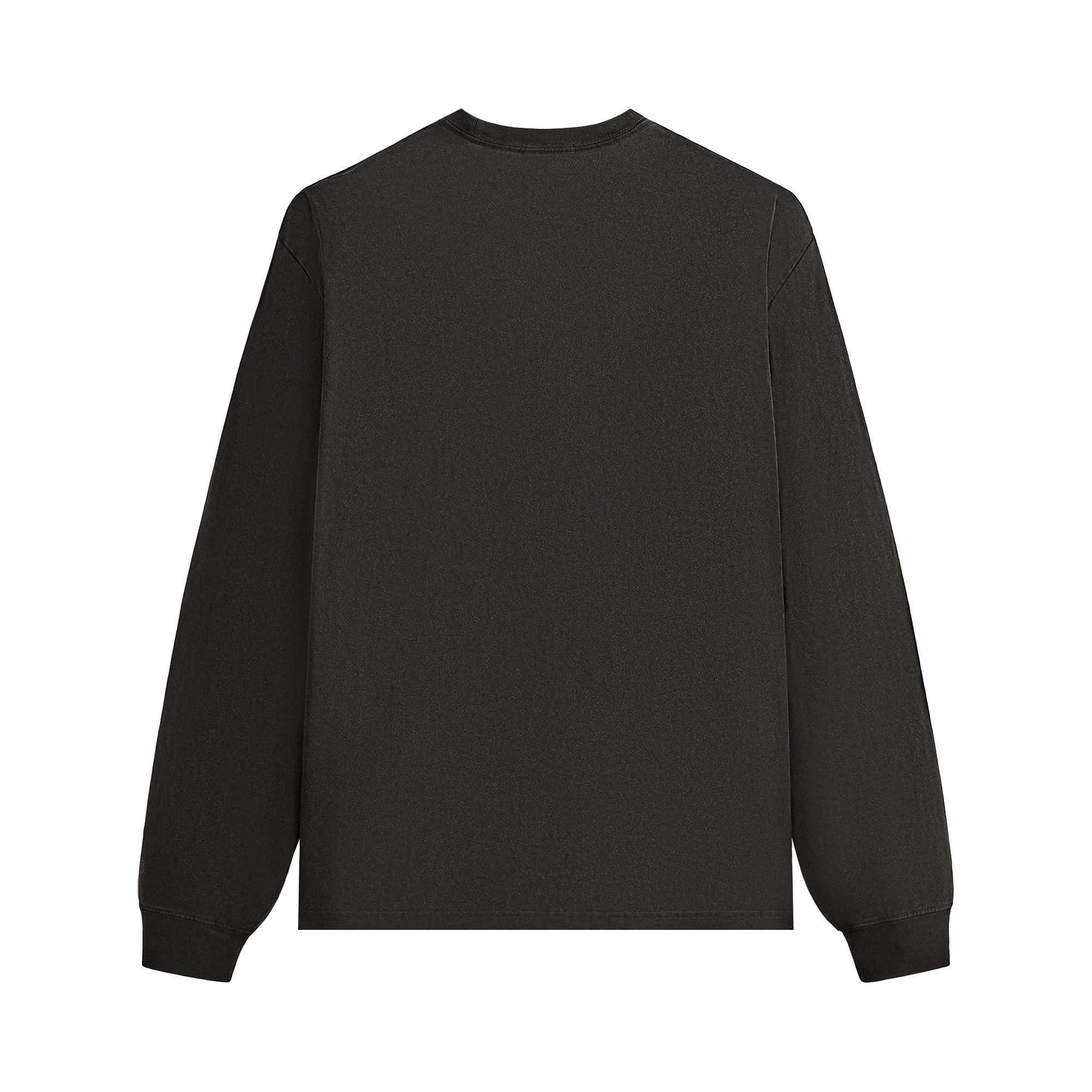 Kith x New York Knicks City Vintage Long Sleeve Tee White