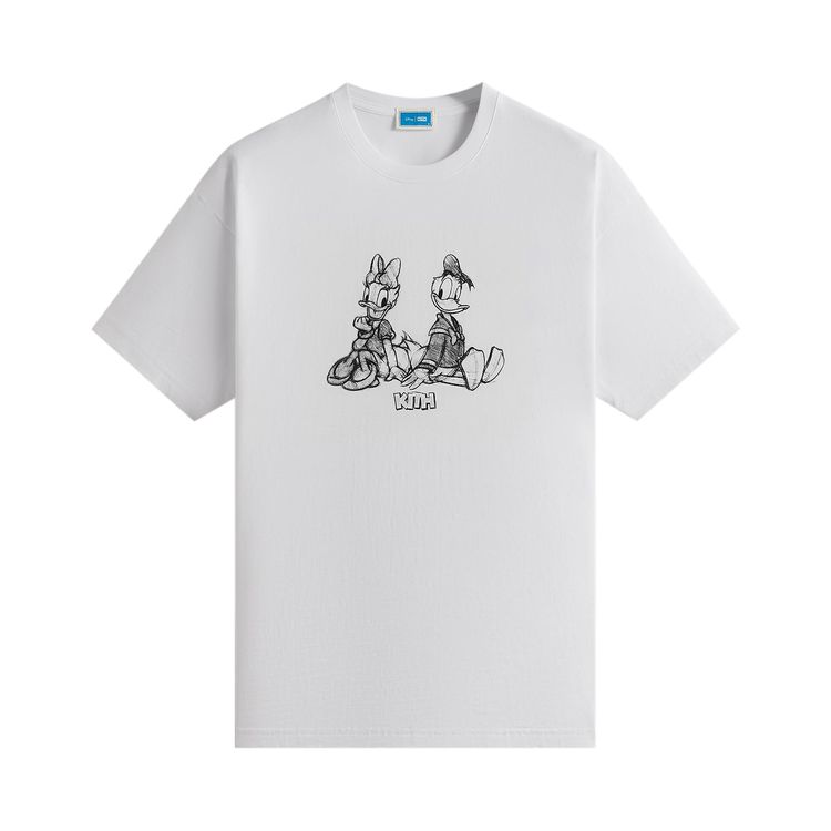Kith x Disney Donald Duck Sketch Vintage Tee White