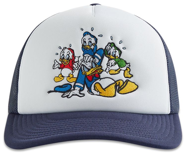 Kith x Disney Donald Duck Nephews Nolan Trucker Hat Nocturnal