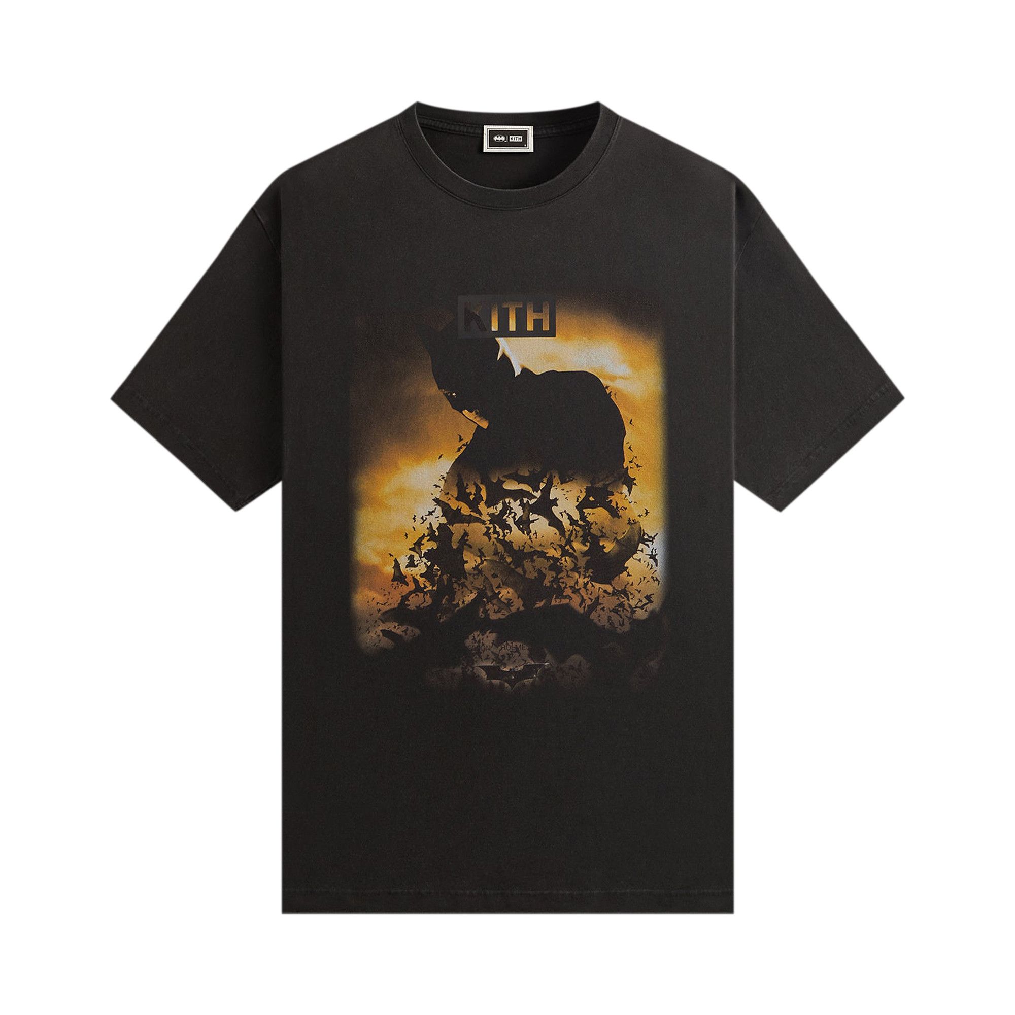 ★24AW 入手困難★Kith Batman History Vintage Pocket LS Tee Buy Kith x Batman Batman Begins Vintage Tee 'Black