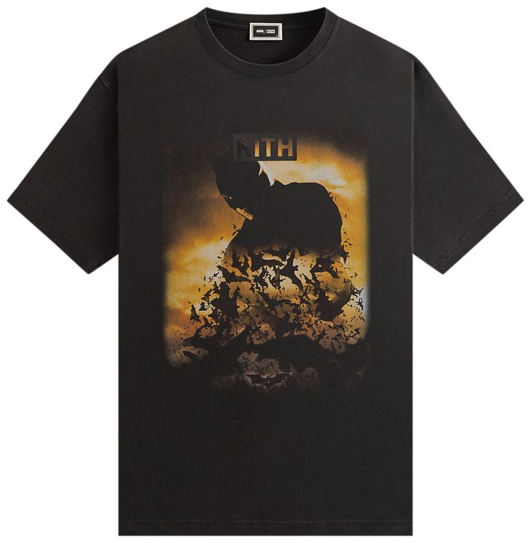 Kith x Batman Batman Begins Vintage Tee Black