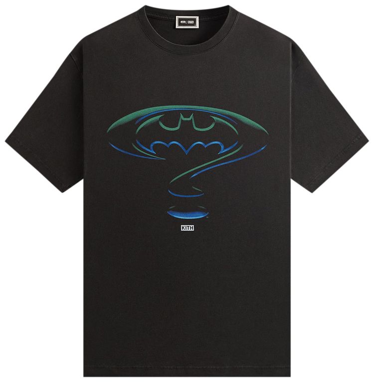 Kith x Batman Forever Film Vintage Tee   Black Black