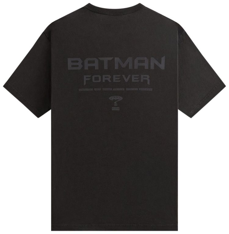 Kith x Batman Forever Film Vintage Tee   Black Black