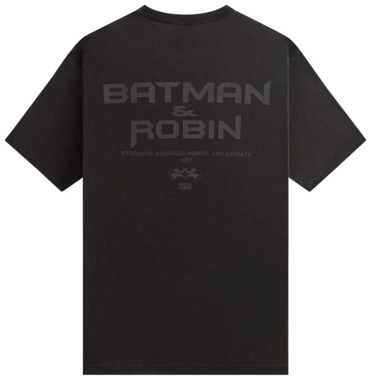 Buy Kith x Batman Batman and Robin Logo Vintage Tee 