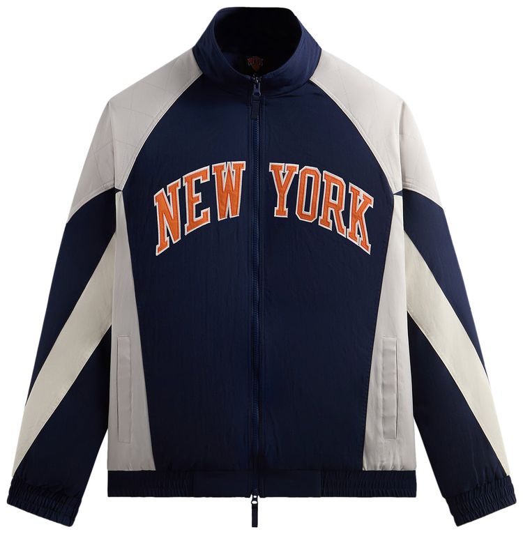 Kith For The New York Knicks Nylon Padded Jacket Nocturnal