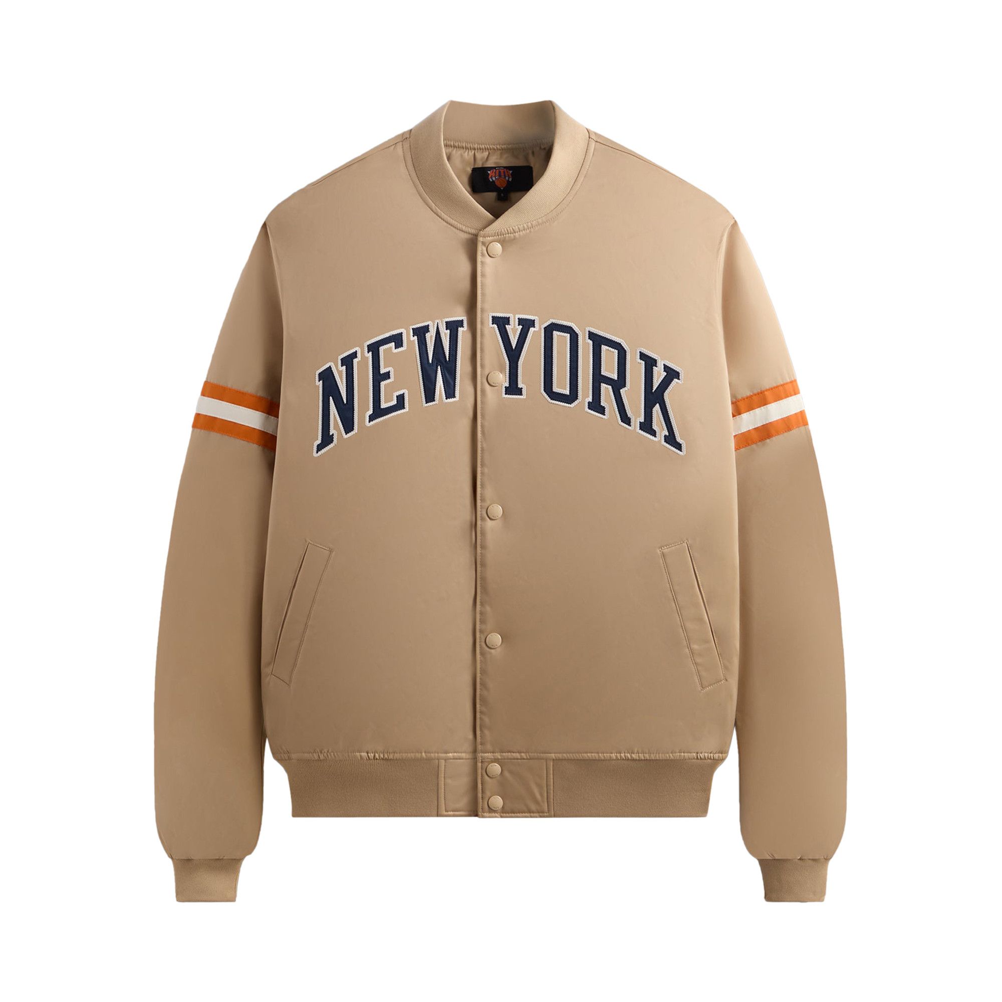 Buy Kith For The New York Knicks Wings Satin Bomber Jacket 'Stock