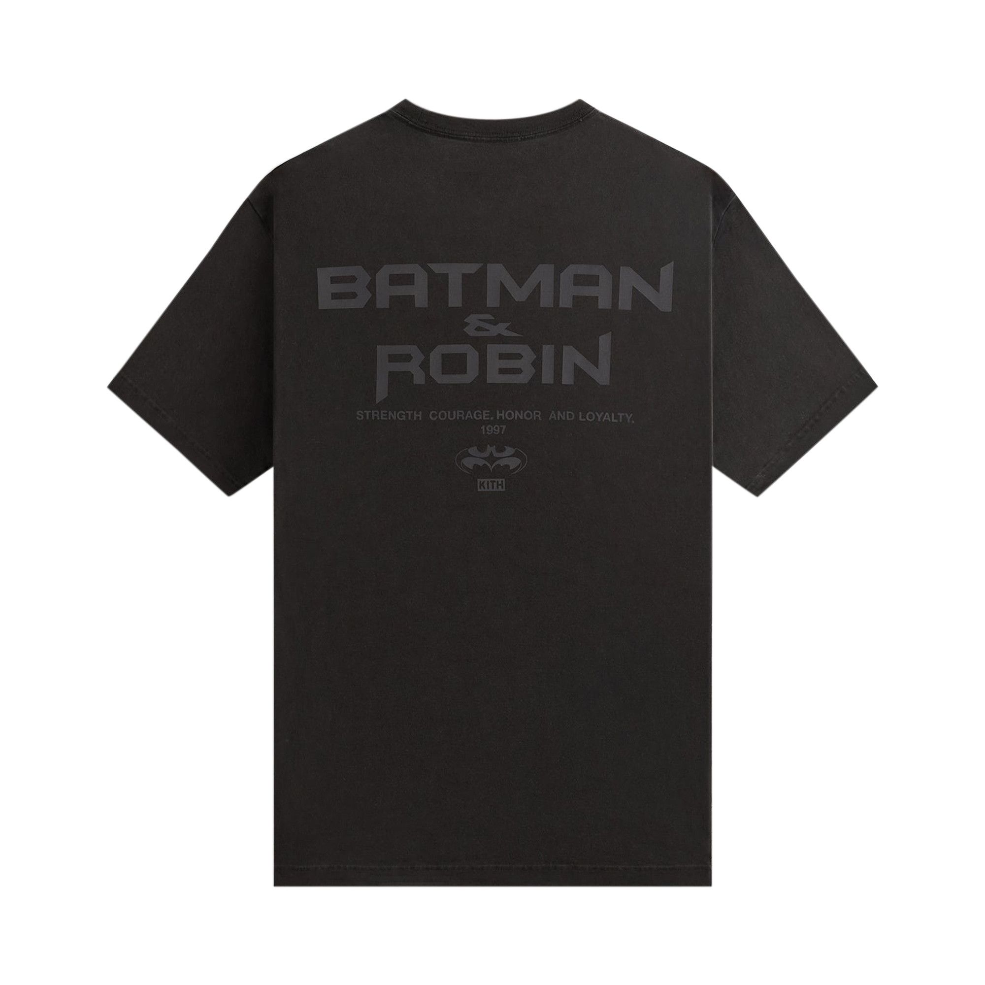Kith x Batman Schematics Vintage Tee Black Men's - FW24 - US