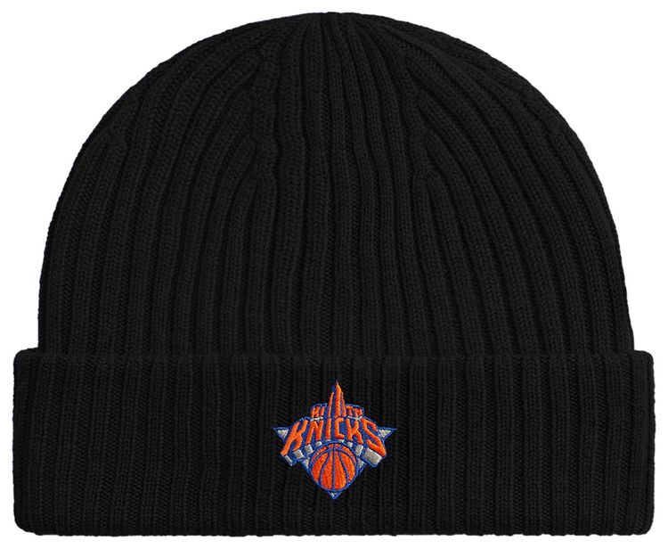 Kith For The New York Knicks Midtown Logo Beanie Black