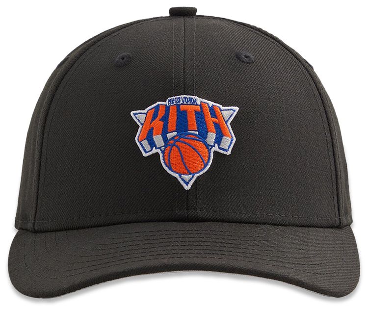 Kith x New Era For The New York Knicks Logo Low Profile 59FIFTY Fitted Black