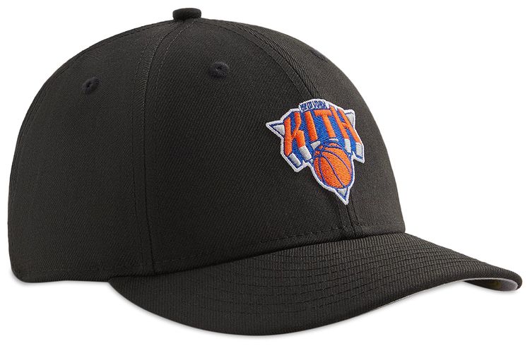 Kith x New Era For The New York Knicks Logo Low Profile 59FIFTY Fitted Black