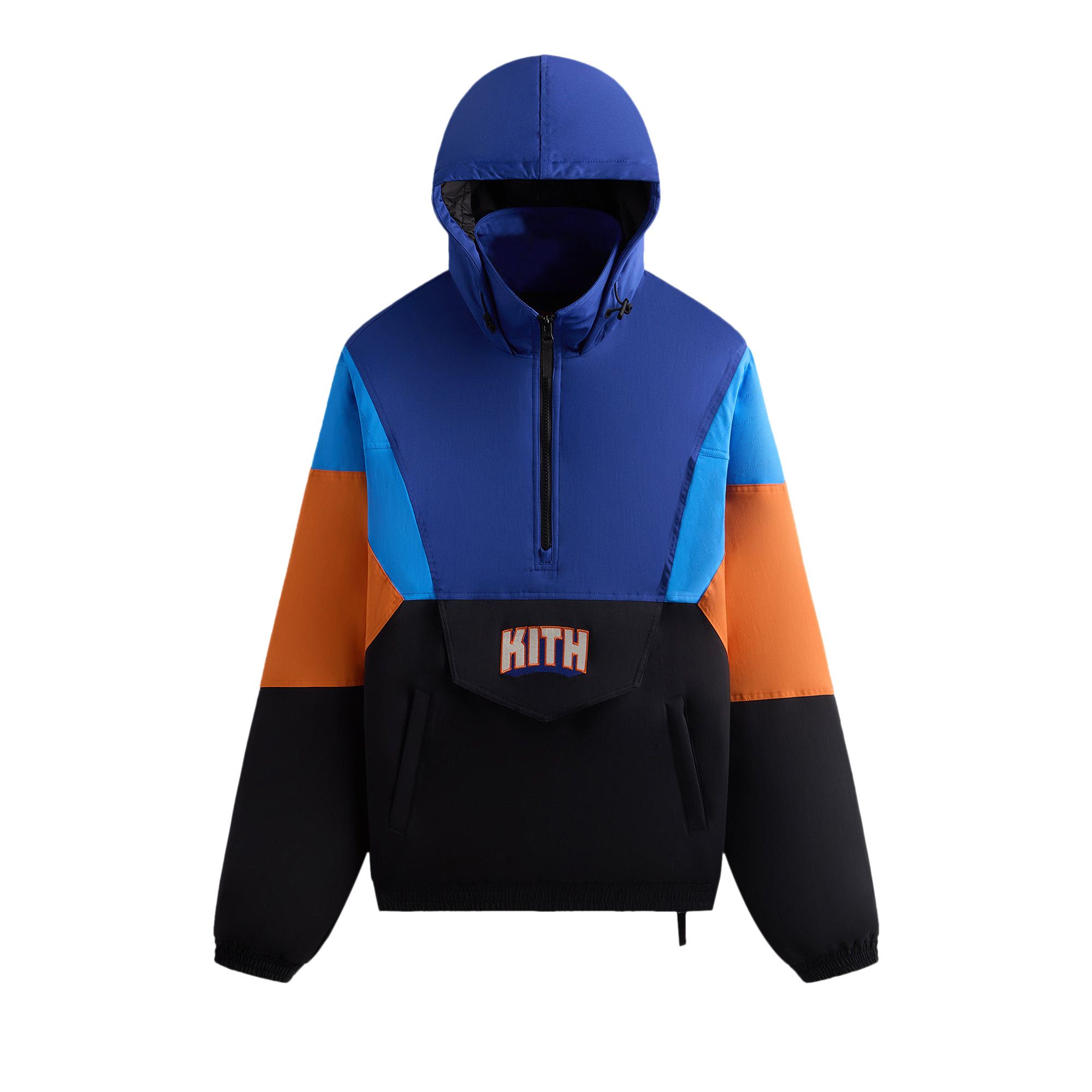 KITHマウンテンパーカー Buy Kith For The New York Knicks Wings Quarter Zip Anorak 'Black