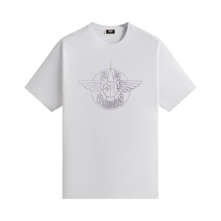 Kith For The New York Knicks Wingman Sketch Vintage Tee White