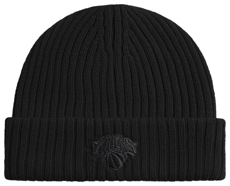 Kith For The New York Knicks Logo Beanie Black