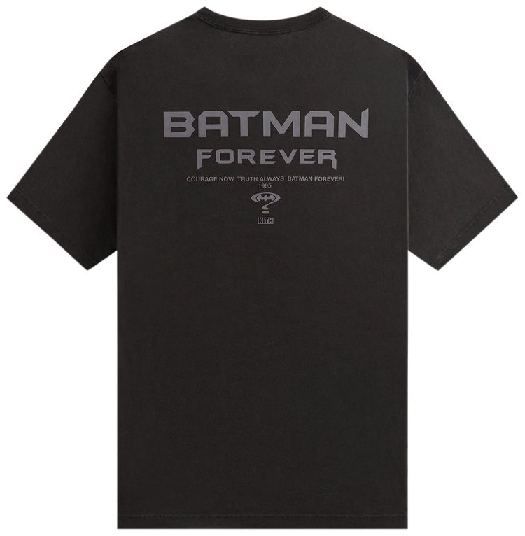 Kith x Batman Forever Hero Vintage Tee Black