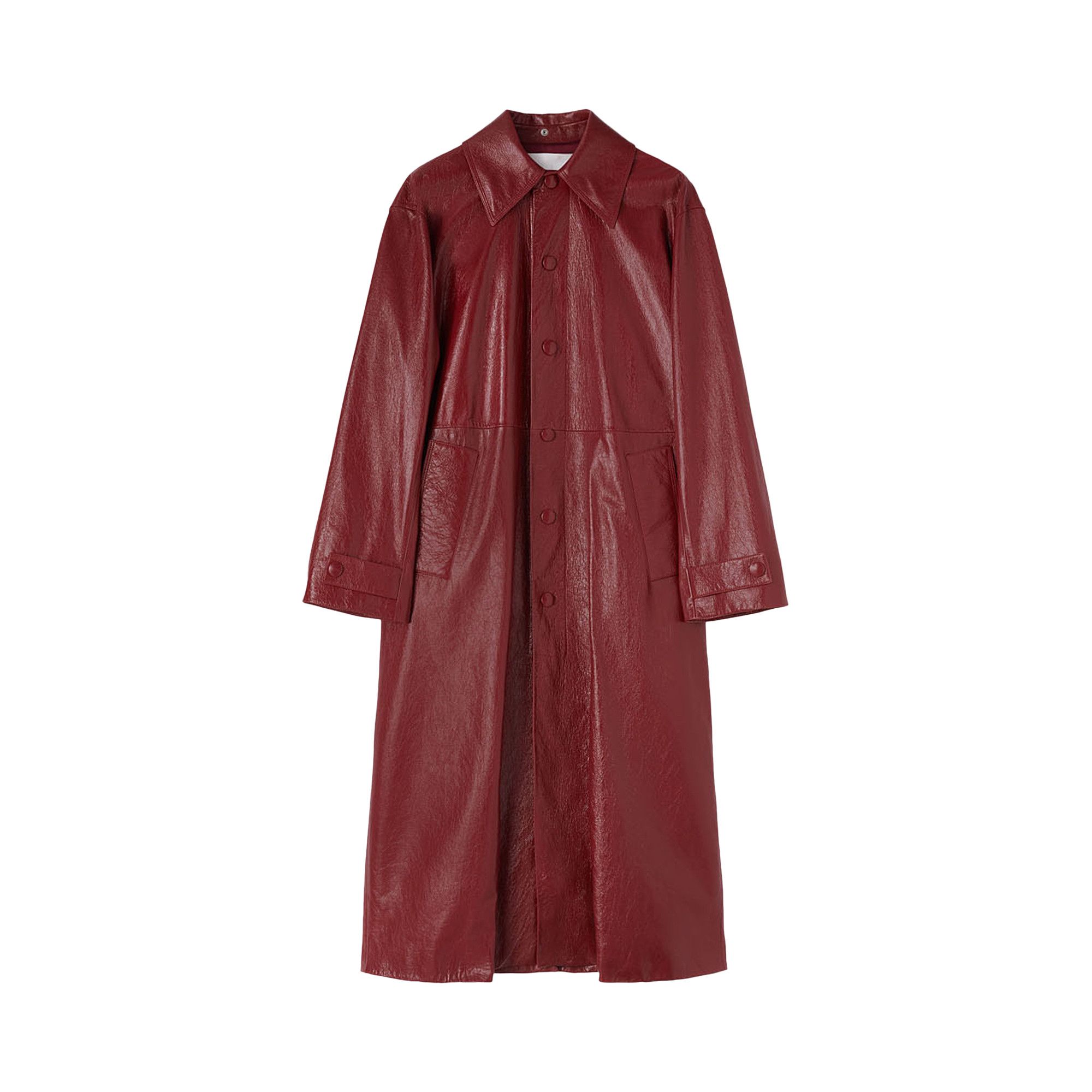 コート Jil Sander FW23 Red shearling coat (J02AA0122J07122 627) Jil Sander Red Sculpted Wool-Blend Jacket | Liberty