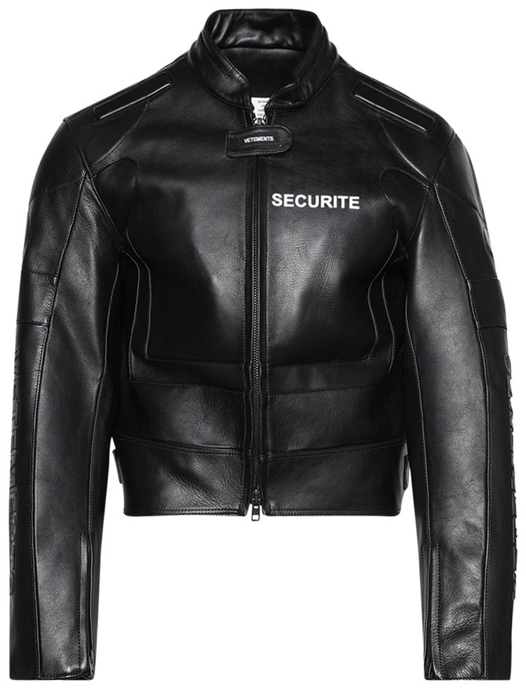 Vetements Securite Racing Jacket Black
