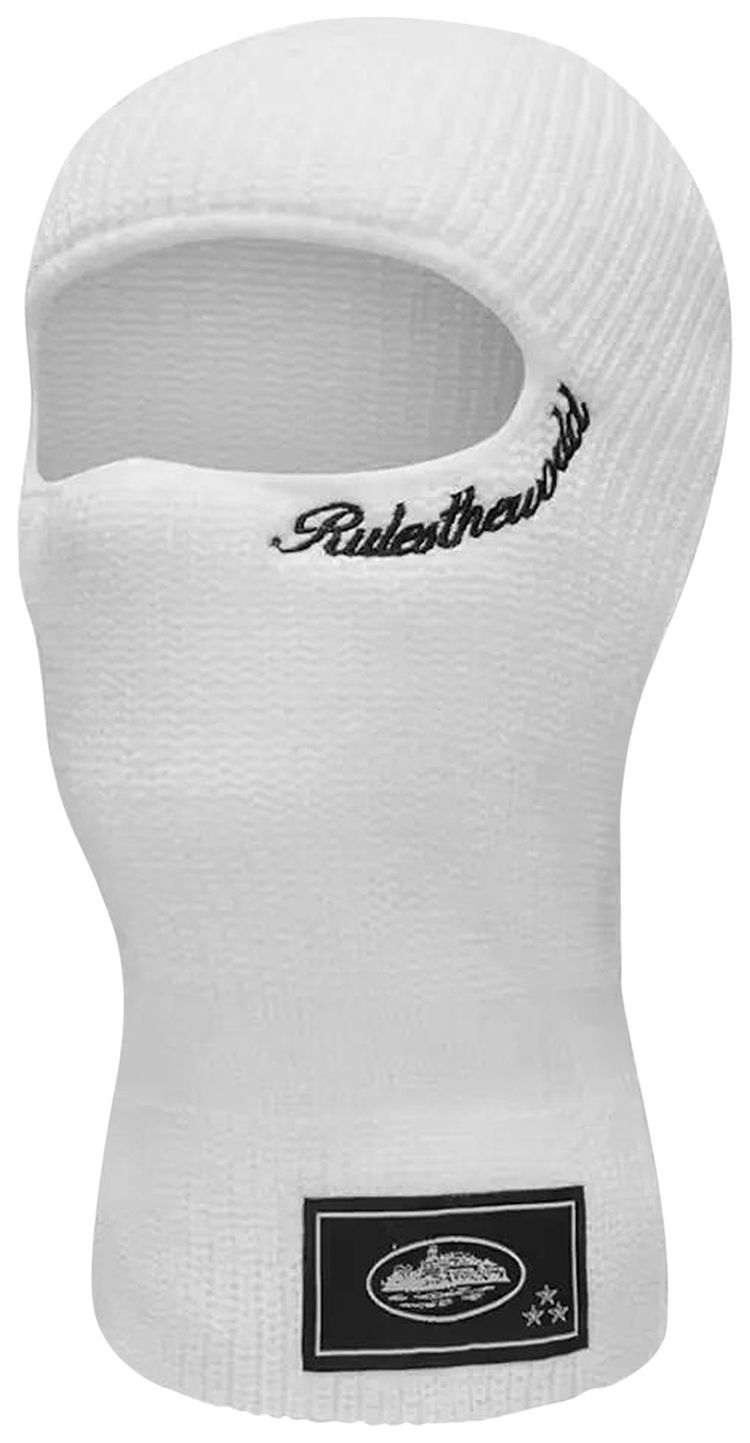Corteiz Knit Balaclava WhiteBlack