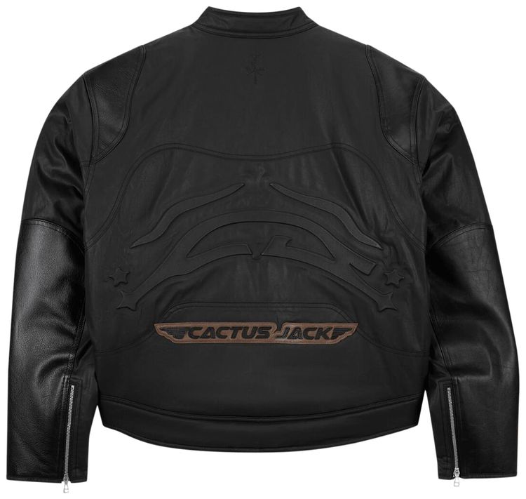 Air Jordan x Travis Scott Waxed Jacket Black