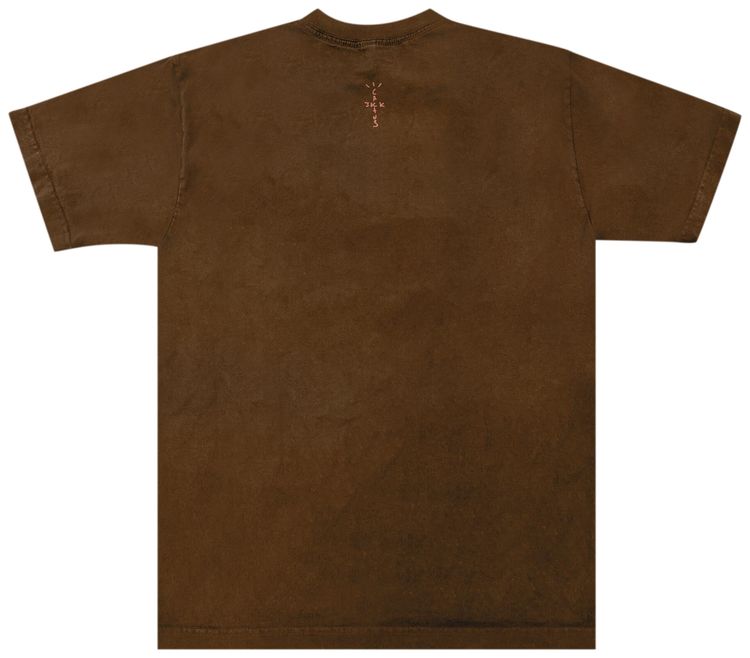 Cactus Jack by Travis Scott x Paulin Paulin Paulin Tee Brown
