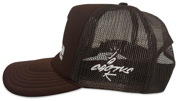 Cactus Jack by Travis Scott x FUTURA LABORATORIES Trucker Hat Brown