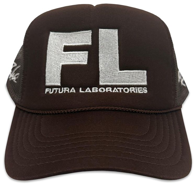 Cactus Jack by Travis Scott x FUTURA LABORATORIES Trucker Hat Brown