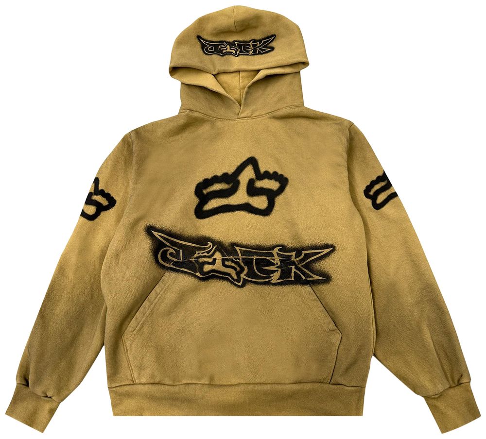 Buy Cactus Jack by Travis Scott x Fox Racing Hoodie II 'Tan' - ETCJ FOX ...