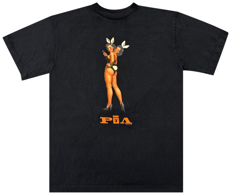 Cactus Jack by Travis Scott x Playboy Tee II Black