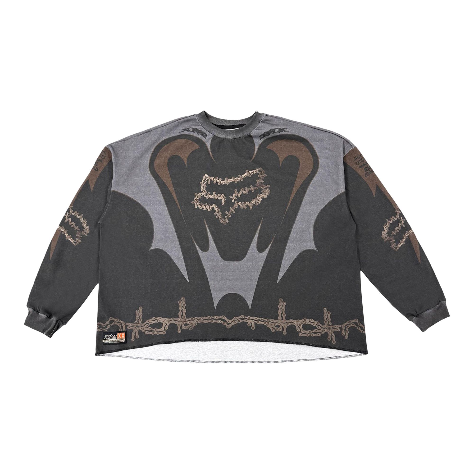Buy Cactus Jack by Travis Scott x Fox Racing Jersey II 'Black