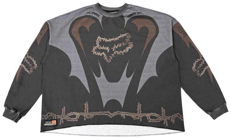 Cactus Jack by Travis Scott x Fox Racing Jersey II Black