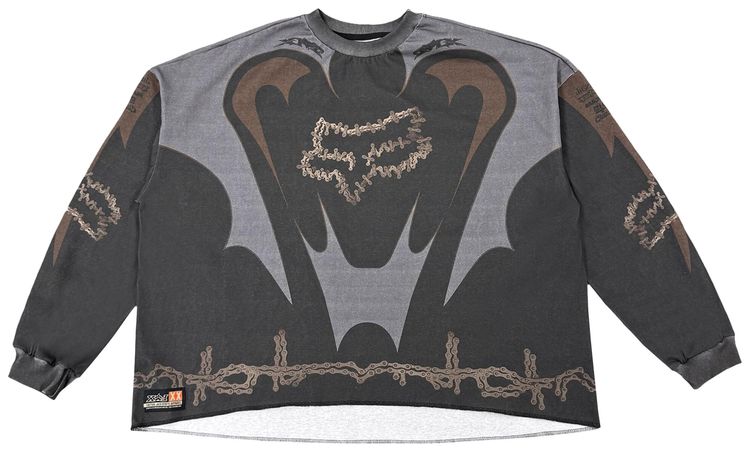 Cactus Jack by Travis Scott x Fox Racing Jersey II Black