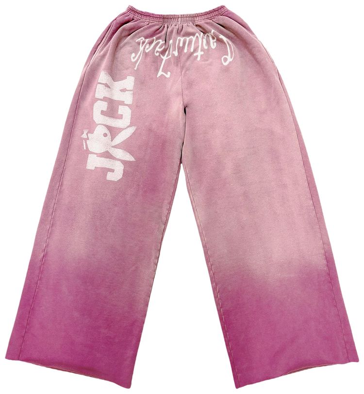 Cactus Jack by Travis Scott x Playboy Sweatpants Pink