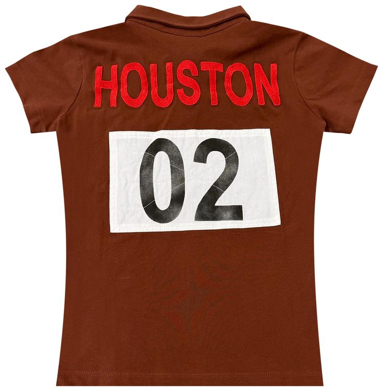 Cactus Jack by Travis Scott x MOWALOLA Houston Polo Brown