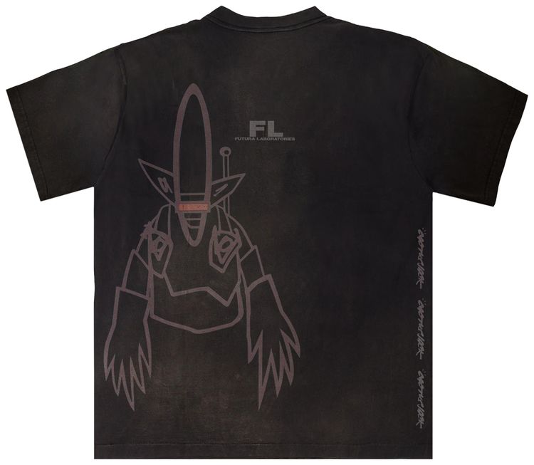 Cactus Jack by Travis Scott x FUTURA LABORATORIES Tee Black