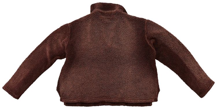 Cactus Jack by Travis Scott x Cactus Plant Flea Market Cowboy Fleece Pullover Brown