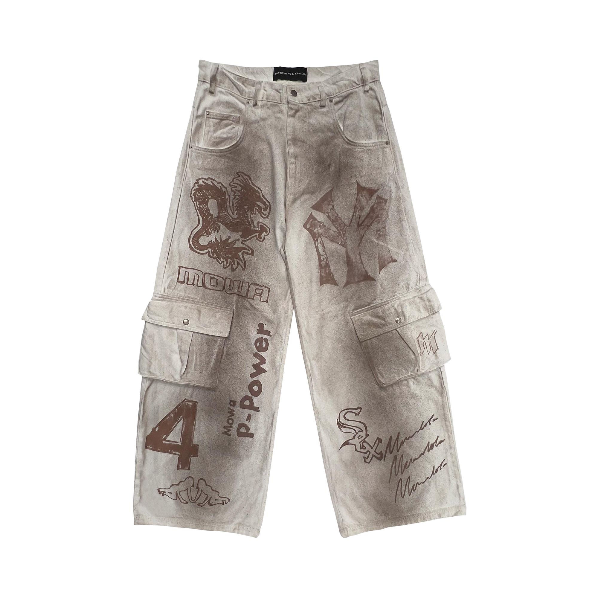 Buy Cactus Jack by Travis Scott x MOWALOLA Logo Trousers Buy Cactus Jack by Travis Scott x MOWALOLA Logo Trousers