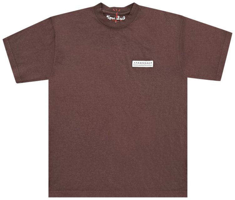 Cactus Jack by Travis Scott x Tom Sachs Ten Bullets Tee Brown