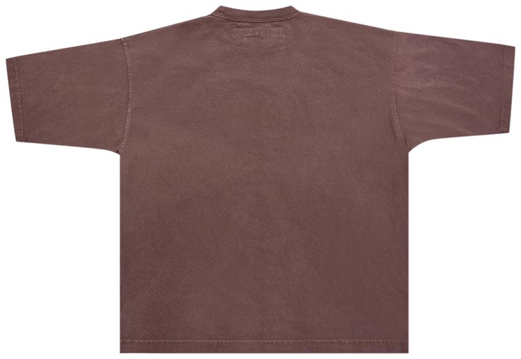 Cactus Jack by Travis Scott x Cactus Plant Flea Market Bazaar Tee Maroon