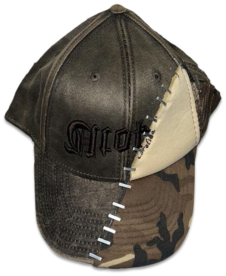 Cactus Jack by Travis Scott x kozaburo 1 Of 1 Reworked Hat Multi Color