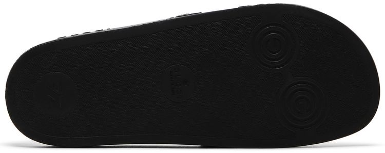 Gucci Wmns Rubber GG Slide Black