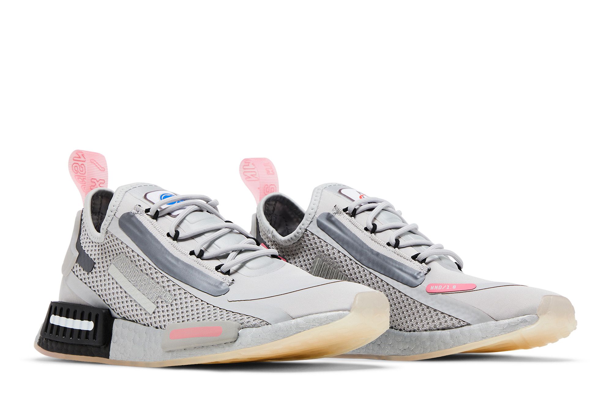 Buy NASA x adidas Wmns NMD_R1 Spectoo 'Grey Core Black' - FZ3206