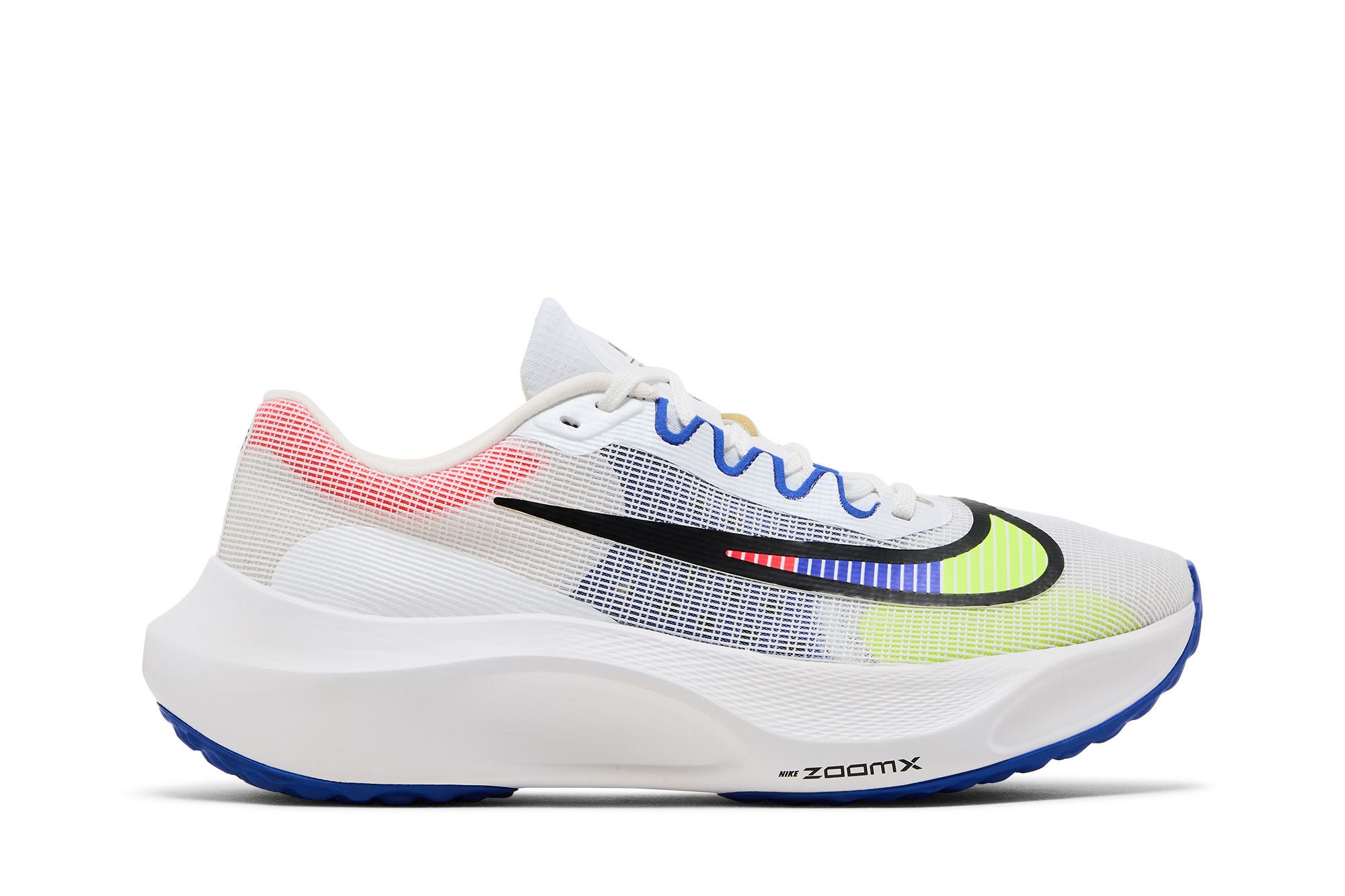 Buy Nike Zoom Fly 5 Premium 'White Racer Blue Volt' - DX1599 100