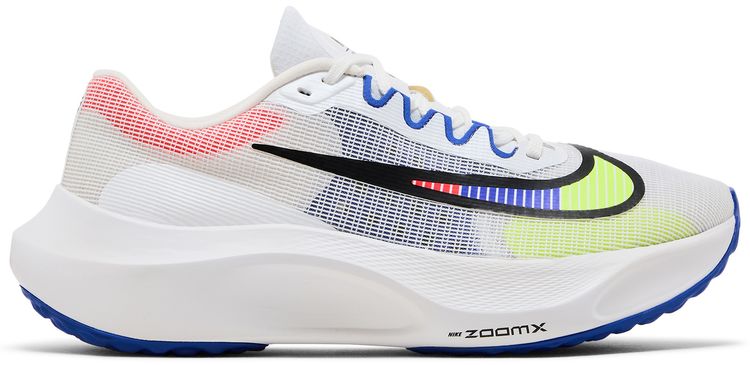 Nike Zoom Fly 5 Premium White Racer Blue Volt