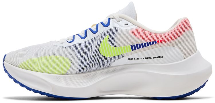 Nike Zoom Fly 5 Premium White Racer Blue Volt