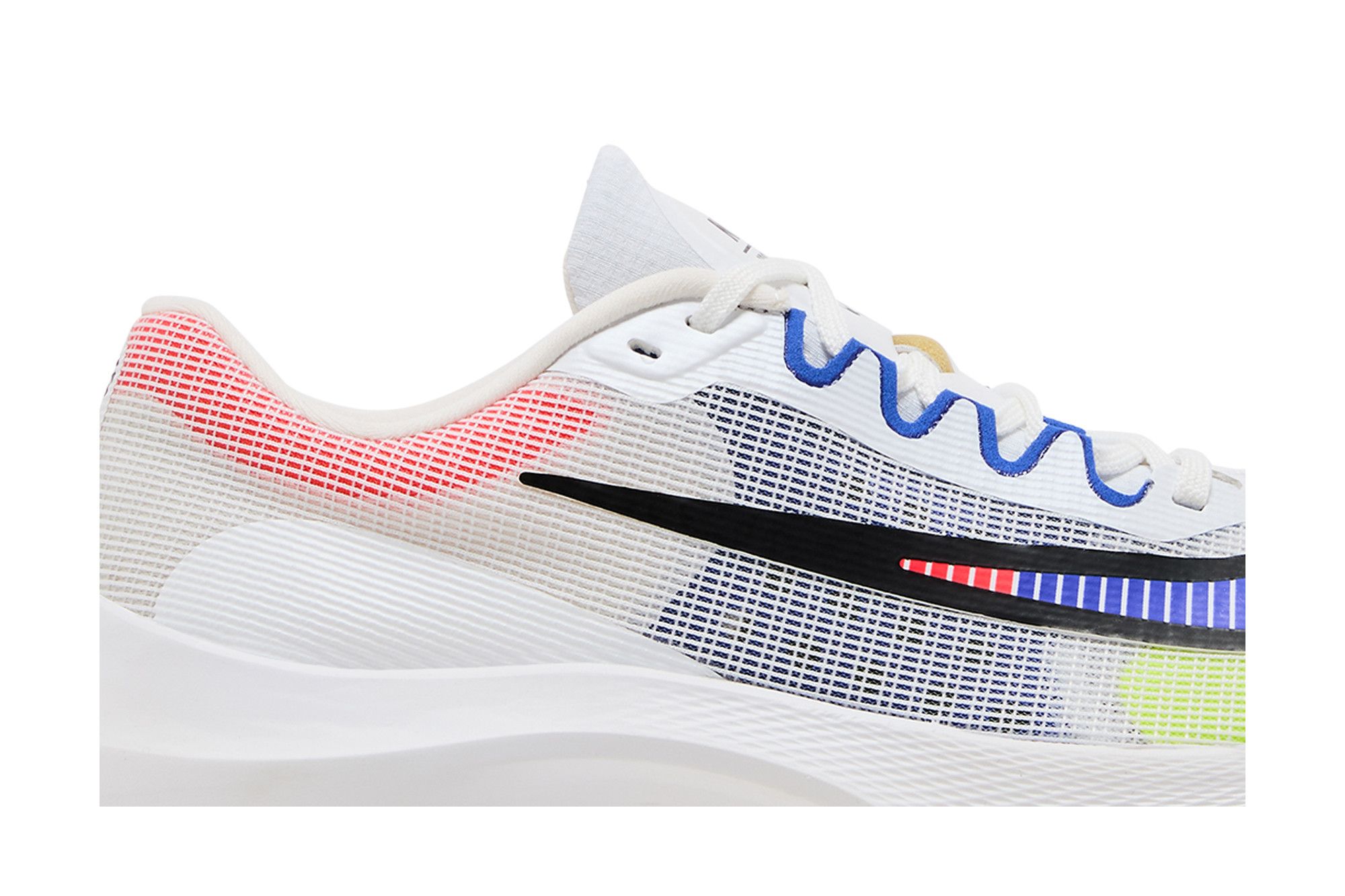Buy Zoom Fly 5 Premium White Racer Blue Volt DX1599 100 GOAT AU