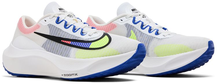 Nike Zoom Fly 5 Premium White Racer Blue Volt