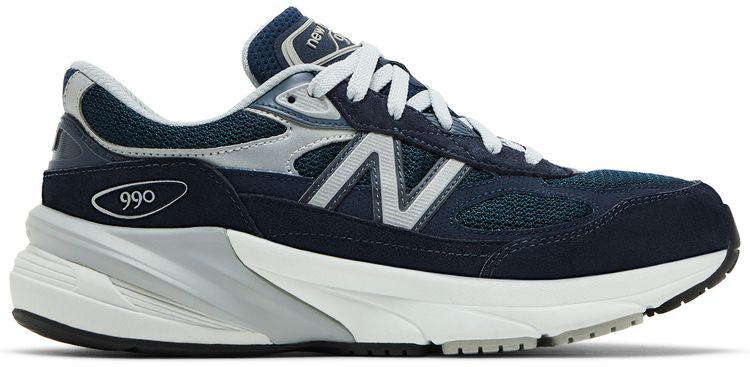 New Balance 990v6 Big Kid Navy
