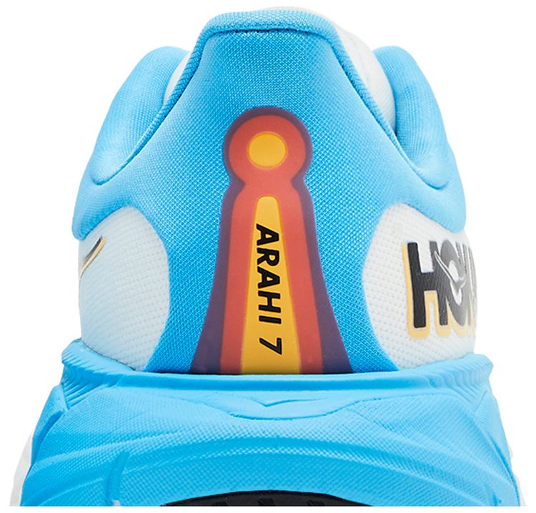 HOKA Wmns Arahi 7 Blanc De Blanc Swim Day